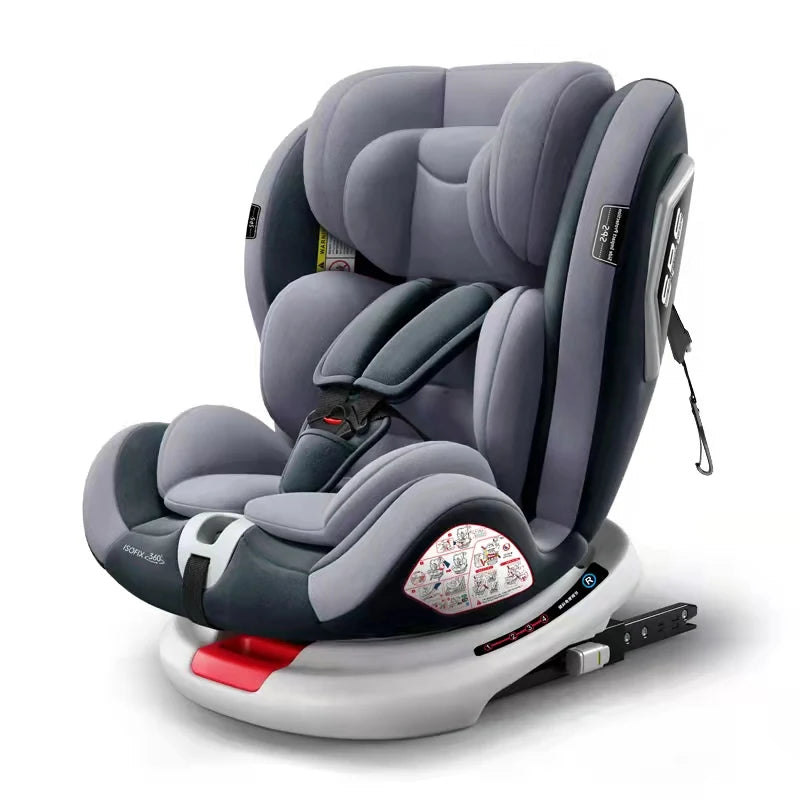 New design Portable 360 Degree Rotation Baby Safety Seat Child Car Seat for 0-12 Years Old Baby Car Seats & Accessories