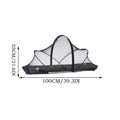 Crib Netting Mesh Portable Bassinet Cover Mos-quito Net Cover For Playard Cradle Co-Sleeping Travel Camping Outdoor Naps