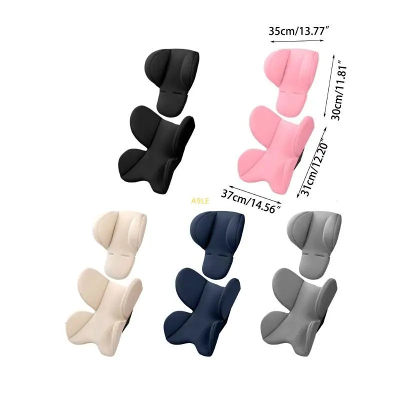 Baby Stroller Cushion Breathable and Soft Infant Car Insert Pad Four Season Baby Neck Support Pillow Mattress Mat