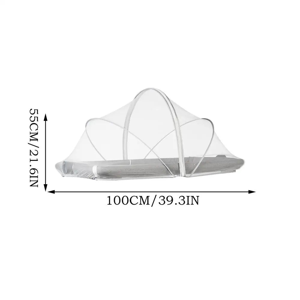 Breathable Mesh Bassinet Cover Foldable Cradle Netting for Stroller Playpen Bed Bug Protection Baby Cot Mosquito Net Infant
